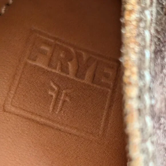 Great condition FRYE women's metallic Regina Ballet Flats Size 10 - Picture 9 of 13